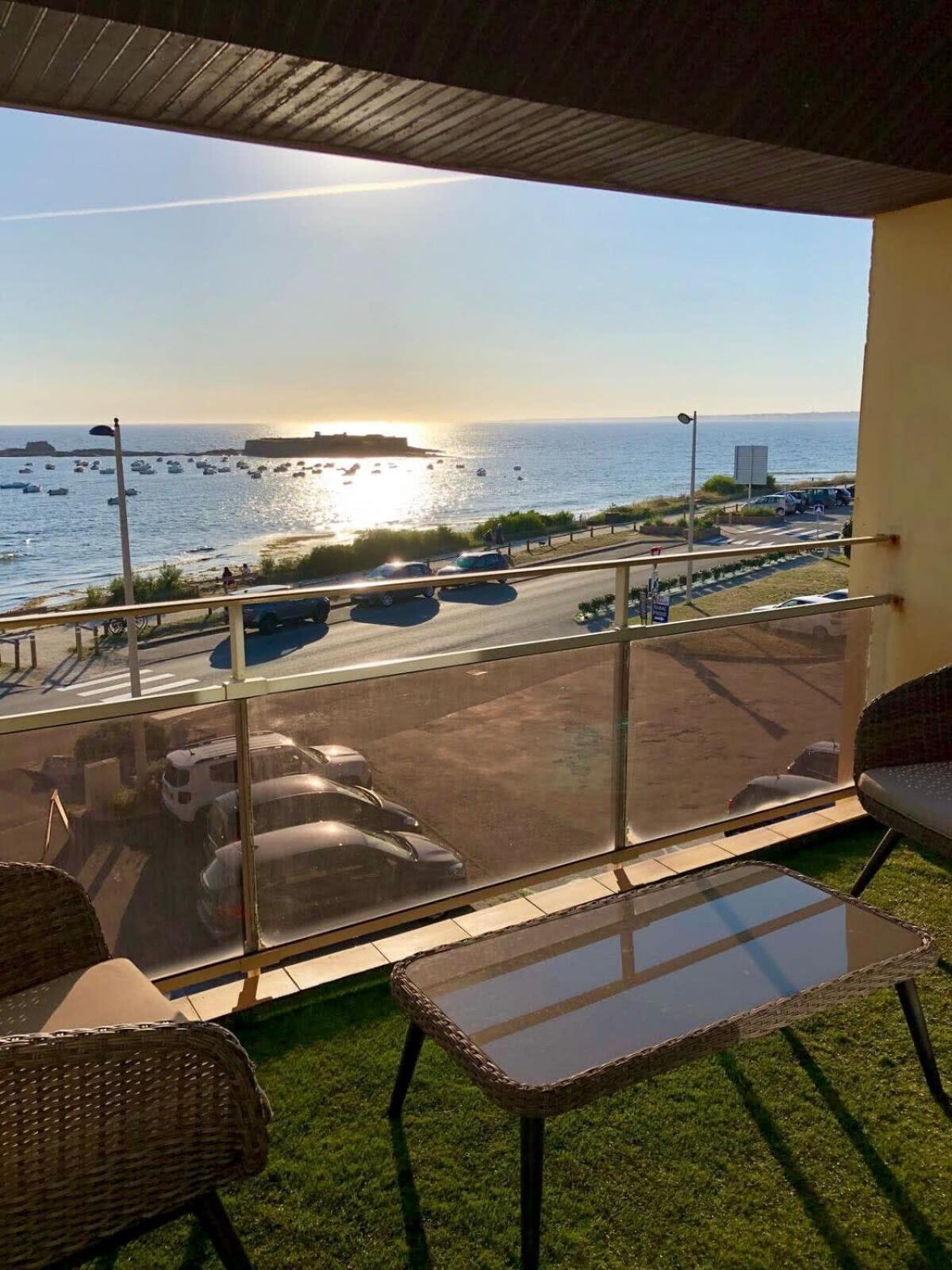 Magnifique Duplex Super Cosy Vue Mer 180 Ploemeur Exteriér fotografie