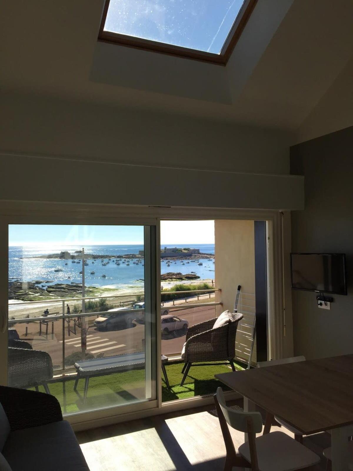 Magnifique Duplex Super Cosy Vue Mer 180 Ploemeur Exteriér fotografie